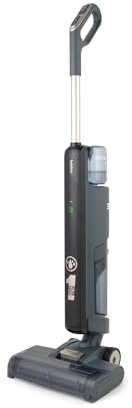 Beldray Nettoyeur de Sol 3-en-1 sans Fil | Double réservoir, brosse autonettoyante, brosse turbo motorisée, 25 min autonomie, bac rangement et charge