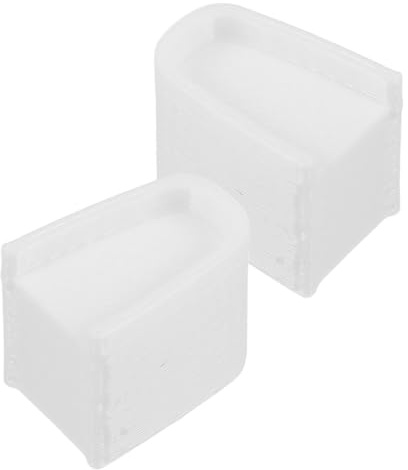 Ipetboom 2pcs White Dimmer Switch Knob Replacement with Sliding Control for Wall Light Switches Compatible with Lutron, Split Slider Knobs for Living Room Lighting and Fan Control