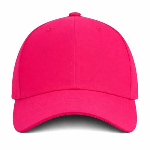 MFAZ Morefaz Ltd Classic Kids Cotton 6-Panel Baseball Cap with Adjustable Strap for Boy and Girl – Comfortable Everyday Hat