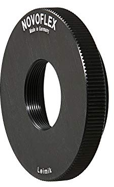 Novoflex LEIMIK Kameraobjektivadapter - Objektivadapter (M39, Black, Optics-Microskop - M 39)