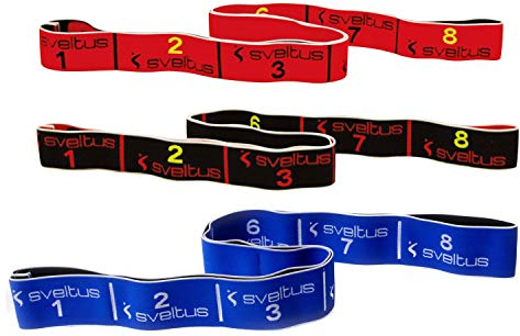 Sveltus Elastiband Kombi mit 3 verschiedenen 3er Set Kombiangebot