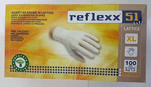 GUANTI IN LATTICE MISURA XL PEZZI 100