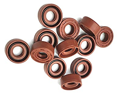 FKM Wellendichtring TC * 18-37-12 * 5/6/7/8/10 13 * 24/26/28 * 7 Doppellippendichtungszubehör, 12x25x10mm 2Pcs