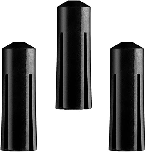 THOR-DARTS Flight Protector dart i aluminium i 10 färger flygskydd svart, flygskydd, flygskydd, flygskydd, flygskydd, flygskydd, flygskydd, flygskydd, flygskydd, flygskydd, flygskyddsmedel, flygskyddsmedel (3 set (9 stycken), svart)