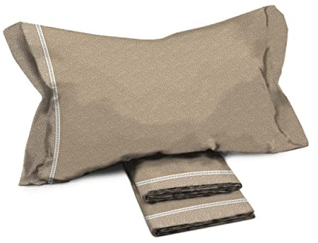 PERLARARA Basic Line Lenzuola Flanella Matrimoniali Completo Letto Invernale - Lenzuolo Caldo e Morbido in Cotone 250x295 cm - Lenzuola Felpate - Crono V902