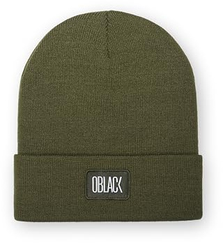 Oblack Mütze Herren Winter | Grün Damen Beanie Warme | Green Camo Wintermütze Strickmütze | Dehnbare Weiche Wollmütze mit Bündchen | Weich & Stretchy Atmungsaktiv Unisex Mütze