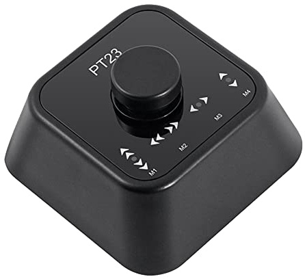 JIVIMOCO Page Turner Pédale Rechargeable Interrupteur à Pied Sans pour Tablette Smartphone Electronic Music Scores E-Books Noir