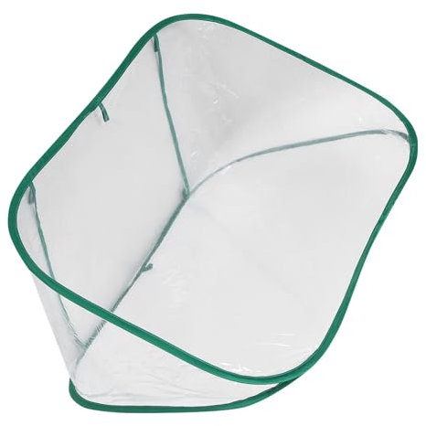 Mipcase Mini Serra da Giardino Pieghevole Trasparente per Piante Isolante Copertura Serra Piccola Botanica Tende Portatili per Fiori Recinto Trasparente per Piante