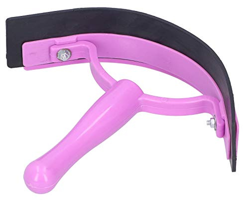 Pferdepflege Ergonomischer Schweißschaber mit Weichem Griff für Zeitsparende Reinigungs- und Pflegehilfe für Pferde, Rinder und Mehr, Kunststoff-Gummi-Material