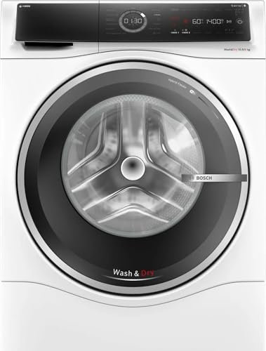 Bosch WNC254A0IT - Lavasciuga 10.5+6 Kg, 1400 giri, Libera installazione, Classe energetica D