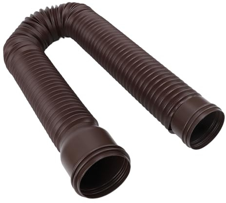 Rain Gutter Downspout Extension Flexible Drain Pipe, Extendable 20 to 59