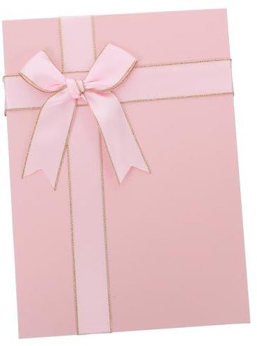 WEKADRIN Geschenkbox Für Andenken Leere Verpackungsbox Schleife Für Geburtstage Und Feiertagspartys