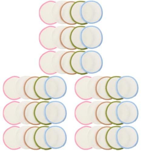 Healvian 45stücke Wiederverwendbare Makeup Entferner Pads Waschbare Reinigungspads Sanfte Gesichtsreinigung Für Und Unterwegs