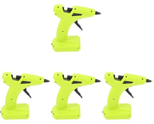 LALAFINA 4piezas De Pegamento Caliente Inalámbrica Rápida Ergonómica y Portátil Para Manualidades Adecuada Para Proyectos De Bricolaje