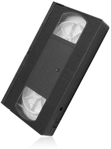 Ruban de Nettoyage VHS, Têtes de Magnétoscope Cleaner, Kit de Nettoyage de Tête Vidéo pour Les Joueurs VCR VCR, Technologie Sèche, jusqu'à 50