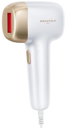 Wavytalk IPL Hair Removal Device for Women - 24J Dual-Pulse Technology & Ice Cooling Care Function, Painless IPL Hair Remover for Face, Body, Bikini, Men