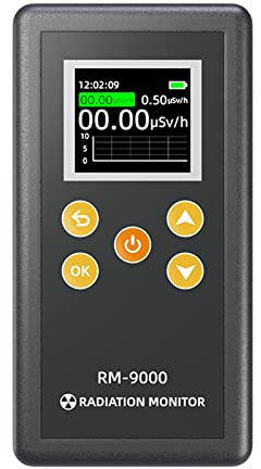 Détecteur de rayonnement nucléaire pour écran W/LCD - Détecteur radioactif - Dosimètre portable - Détecteur de rayonnement Detec