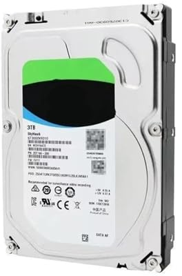 JXCHSWOU Disco rigido da 500 GB 1T 2T 3T 4T HDD 7200 rpm 128 MB Cache SATA III 3,5 for monitoraggio server desktop(3TB)