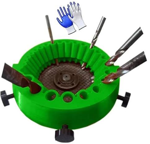 Fegtrtyoa Taladro Multifunción, Afilador de Brocas, Pulidora, Afilador de Brocas, Pieza de Pulido, Amoladora Angular.