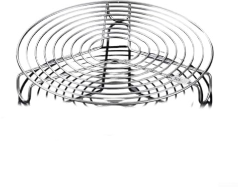 Cesta de vapor de acero inoxidable para ollas – Inserto plegable de vapor para verduras con patas – Herramienta de cocina apta para lavavajillas para olla a presión de 16 cm (22 cm)