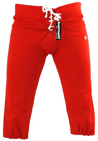 BARNETT FP-2 Pantalón de Fútbol Americano Match, Rojo
