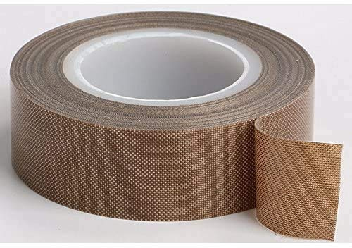 1 x10m(180um) PTFE Teflon Tape Nonstick 500℉ High-Temp Fiberglass Adhesive Tape