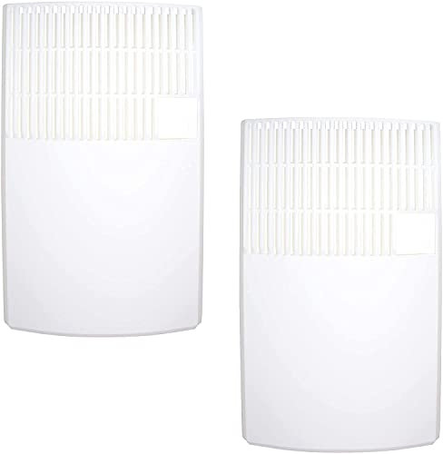 A1648 Lot de 2 humidificateurs d'air à fixer au radiateur + 8 inserts en non-tissé spéciaux pour pièces jusqu'à 15 m²