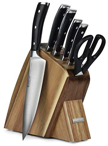 Wusthof Classic Ikon 7-teiliges Profi-Messer-Set (Akazienblock)