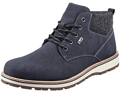 Rieker Uomo Stivaletti 38419, Uomini Stivaletti Allacciati,Idrorepellente,riekerTEX