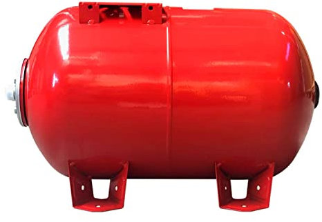 ZILMET Réservoir à Vessie Horizontal 200 litres Surpresseur - Raccord 1/2' (15/21), blue