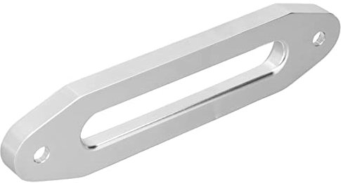 Windenseil-Führungsleine, Winde Hawse-Führungsleine 10in/25,4cm 8000-15000lb Loading Aluminium Anti Binding Universal(Silber-)