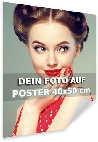 GP TONER Individuelle Poster-Drucke Poster mit Wunschmotiv personalisiertes Foto zum Posterdruck Wandkunst Poster zu Hause schöner Druck viele Größen Personalisierbares Geschenk 40X50cm
