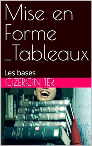 Mise en Forme _Tableaux: Les bases (FORMATION SUITE BUREAUTIQUE : EXCEL) (French Edition)