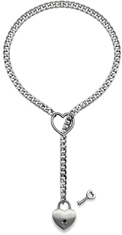 Aurgiarm, collana da donna alla moda, regolabile, gioiello per il collo, stile hip hop
