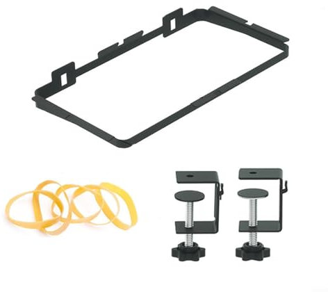 SPORTARC Support de sac poubelle à suspendre, support de sac poubelle stable pour cuisine, salle de bain, camping, pique-niques, camping-cars