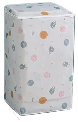 Housse Pour Machine à Laver Housse de protection solaire for Machine à laver, 2 pièces, imperméable, à chargement par le haut/à chargement frontal, étui de protection for le linge Pour ExtéRieur(Top L