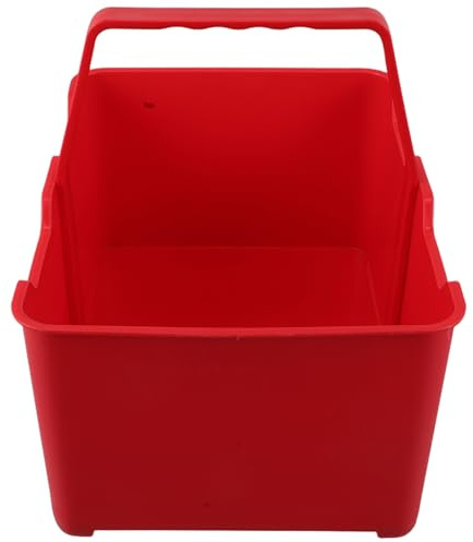 FONDOTIN Cesto Portabottiglie per Bevande in Plastica Portabevande Portatile con Impugnatura Comoda Cesto per Bottiglie di Birra Riutilizzabile Adatto per Feste e Forniture da Bar