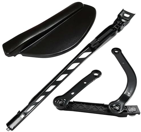 Frontwischerarm,Wischerarm,ScheibenwischerArm 61617185366, Rechts Frontwischerarm für E60 E61 E63 E64 Scheiben Wischer Arm mit Kappe Scheibenwischerarm Vorne Rechts