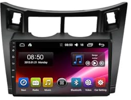 Touchscreen per Toyota Yaris Fascia 2005-2012 9 Pollici Android 15 Car Radio con Wireless Carplay Android Auto Per, 8 core 4G+64G