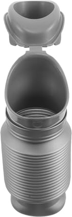CHICAMPERA Urinoir de Voyage Rétractable pour Hommes Femmes Garçons Filles Capacité Ajustable Léger et Compact pour Camping Randonnée et Urgences