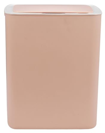 Veemoon Poubelle Intelligente à Induction Automatique 30 L avec Couvercle, Rechargeable Usb, Couleur Rose Nordique, Cuisine, Salon et Salle de Bain, Fonction Capteur Mains et Genoux