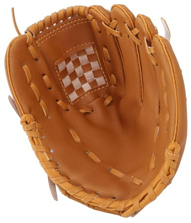 aqxreight Basebollhandske, Professionell PU-läderhandske med Ergonomisk Design för Förbättrat Grepp och Hållbarhet, Idealisk för Fältträning och Spelprestanda i Väderförhållanden,
