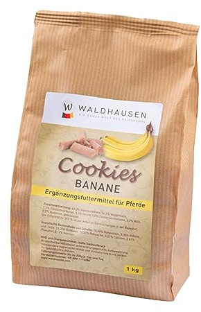 WALDHAUSEN Cookies banan, 1 kg, banan