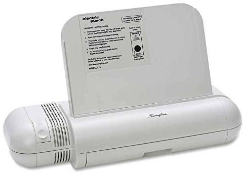 Electric Punch, 28 Sht Cap, 2HP, 1/4 Size, Platinum, Sold as 1 Each