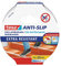tesa Cinta Antideslizante , Cinta Adhesiva Antideslizante para Interiores y Exteriores , adecuado para Escalones, Rampas y Suelos Resbaladizos , Transparente , 5 m x 25 mm