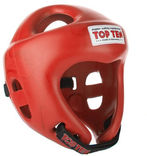 TOP Ten Kopfschutz ''Competition Fight'' S rot
