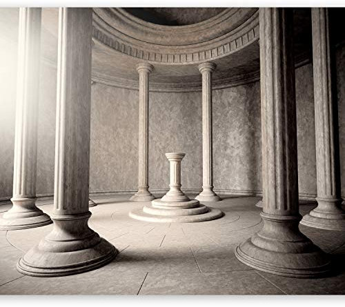 Fotomurales B&D XXL - 200x140 cm XXL Papel pintado tejido no tejido Decoración de Pared decorativos Murales moderna de Diseno Fotográfico Grieta Arquitectura d-B-0067-a-a