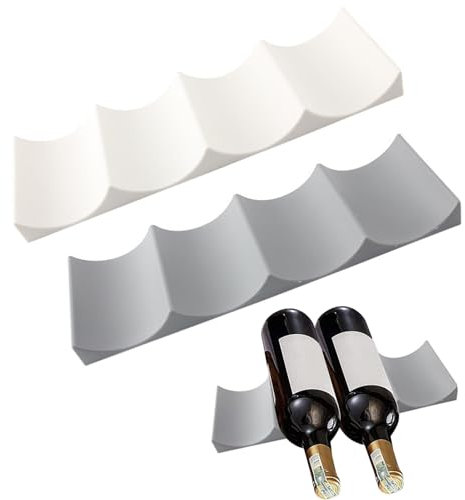 2 Stück Flaschenhalter Kühlschrank,Kühlschrank Flaschenhalter,Flaschenablage Kühlschrank,Kühlschrank Flaschenablage,Kühlschrank Organizer Flaschen,für Küche Pantry Cabinet Bier Halter (2 Farben)