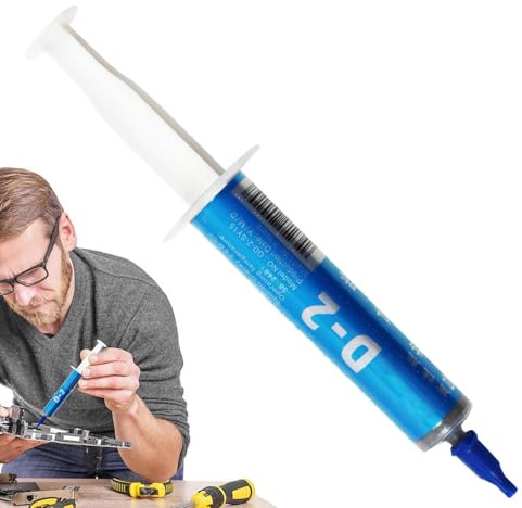 Wärmeleitpaste für Kühlkörper, wärmeleitendes Fett - Kühlkörperputz - Hochleistungswärmeleitpaste für alle Kühler, CPU, GPUs und IC-Prozessoren für Prozessoren