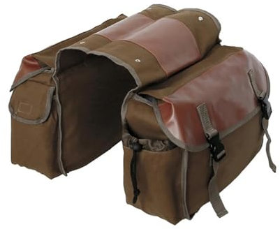 SVTSTRQE Motorrad-Seitentasche Für Shadow 750 Für Royal Enfield Bullet CTX Motorrad Satteltasche Motorradfahren Reise wasserdichte Packtaschen Box Seitenwerkzeugtasche(Khaki)